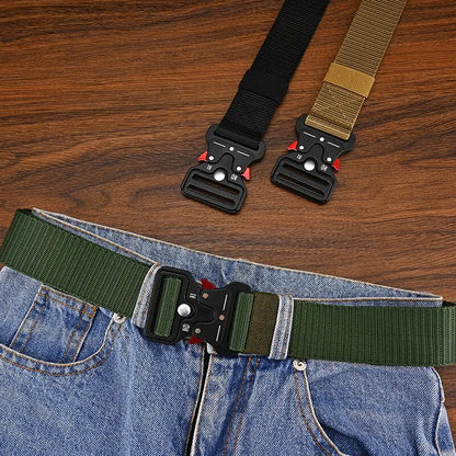 1Pc/2Pcs Versatile Men's Tactical Belts-Durable, Adjustable Design-For Outdoor Sports Enthusiasts，Pair with Jeans，For Men Women - Fitmora™