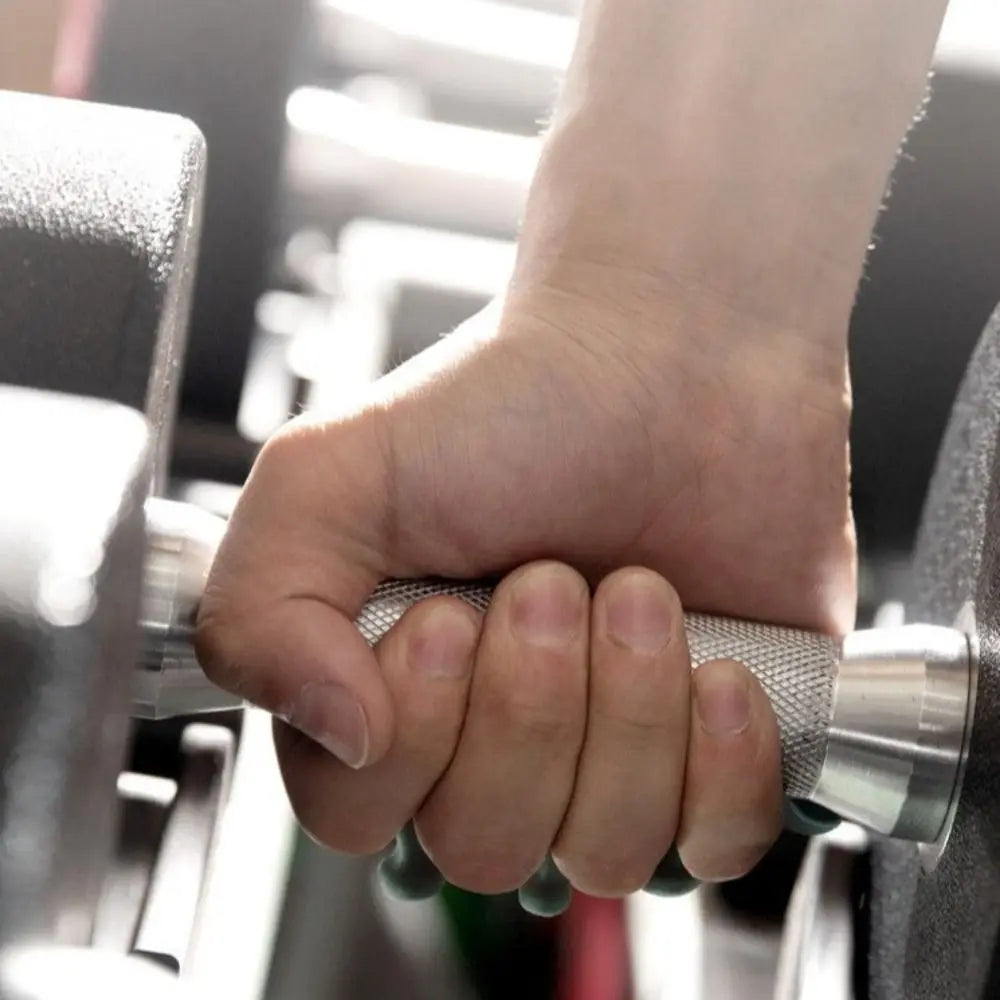 1 Pair Washable Weight Lifting Grips 3-finger Silicone Grip Silicone Palm Grips Breathable Anti-slip Dumbbell Grippers - Fitmora™