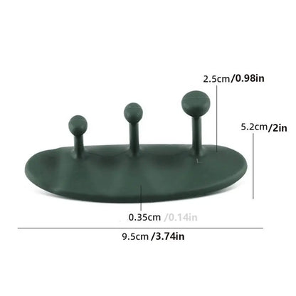 1 Pair Washable Weight Lifting Grips 3-finger Silicone Grip Silicone Palm Grips Breathable Anti-slip Dumbbell Grippers - Fitmora™