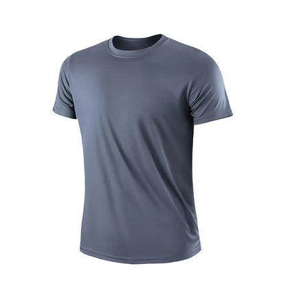 Summer Sport Gym t Shirt Men Quick Dry Running Bodybuilding Shirts Men Short Sleeve Fitness Tops Oversized Brazil t-Shirt Jersey