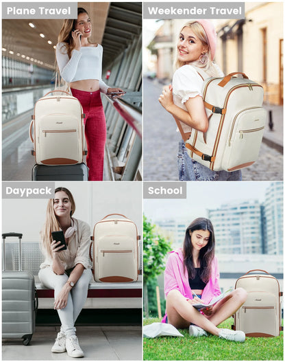 LOVEVOOK 40L Large Carry on Camping Hiking Backpack Bag for Outdoor Airline Approved Weekender Sports Travel  Laptop Backpacks