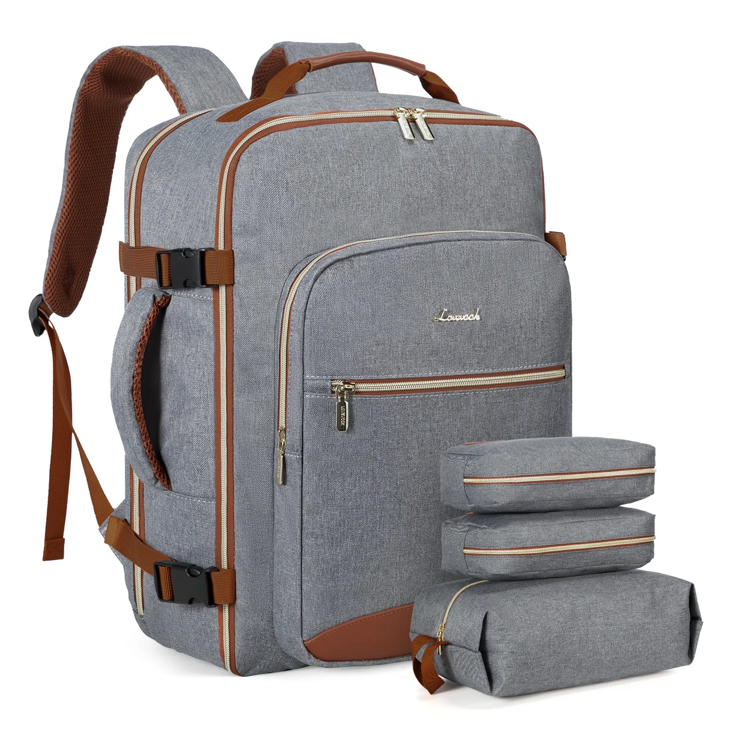 LOVEVOOK 40L Large Carry on Camping Hiking Backpack Bag for Outdoor Airline Approved Weekender Sports Travel  Laptop Backpacks