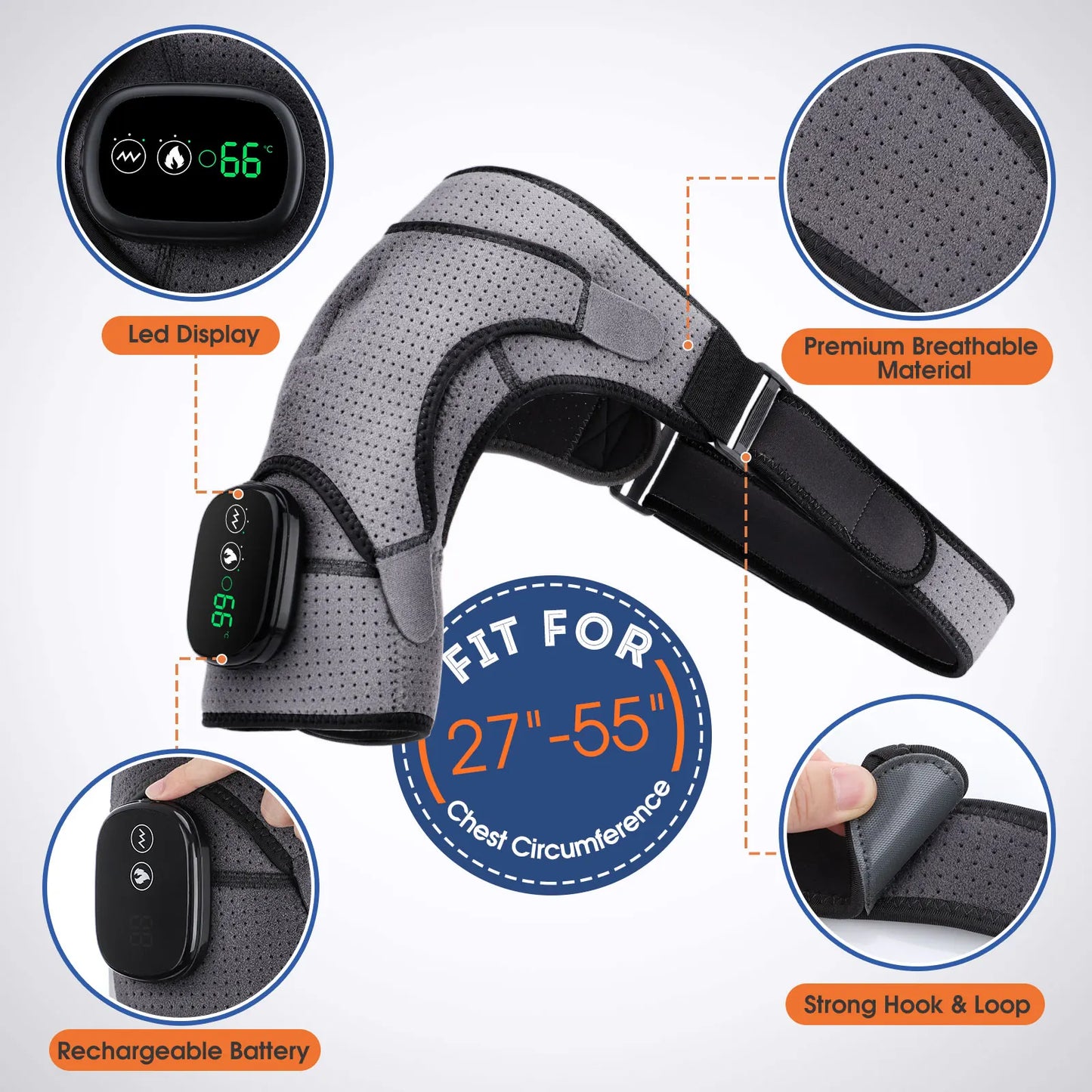 Electric Heating Shoulder/Knee Brace - Fitmora™