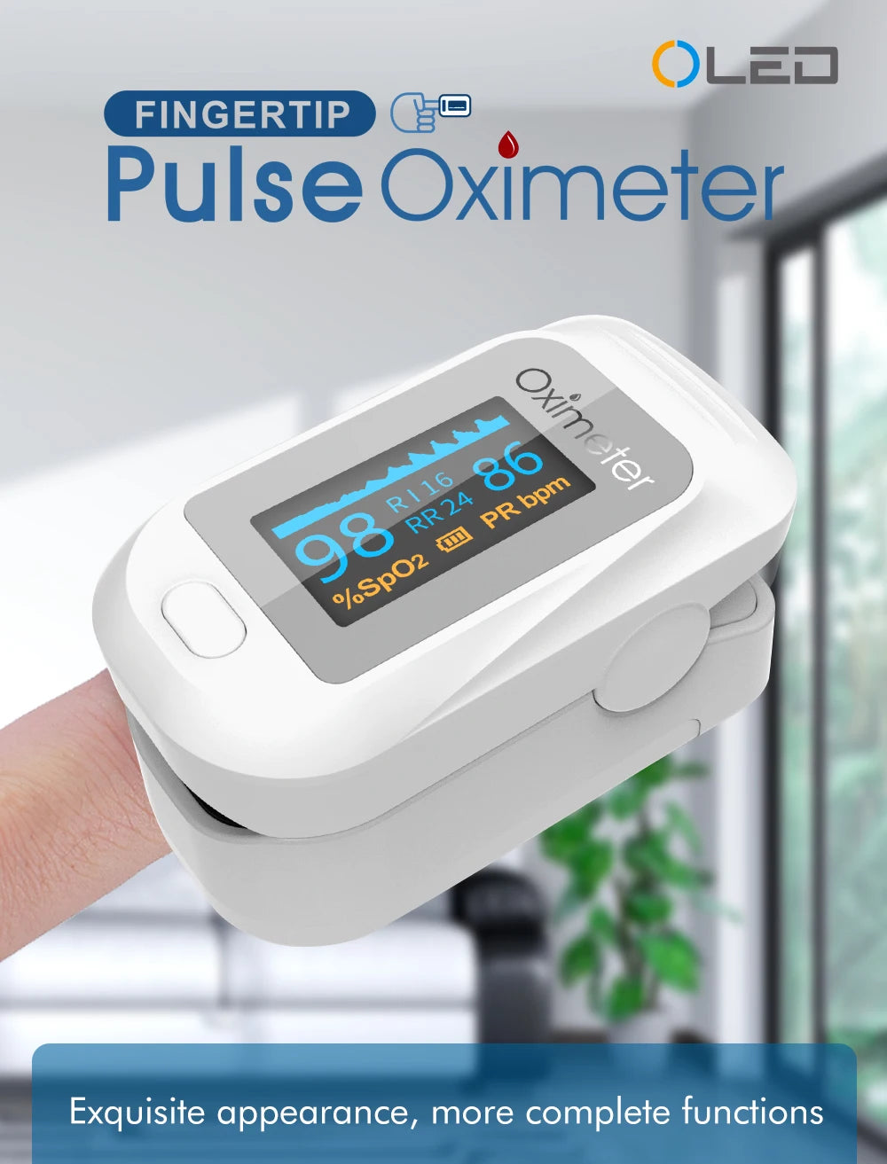 Digital Finger Pulse Oximeter - Fitmora™