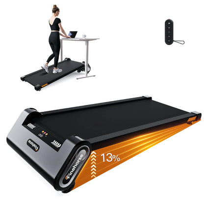 High Quality EU Stock Smart Walking Treadmill Portable Under Desk Home Use Walking Pad 4%-13% Auto Incline