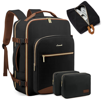 LOVEVOOK 40L Large Carry on Camping Hiking Backpack Bag for Outdoor Airline Approved Weekender Sports Travel  Laptop Backpacks