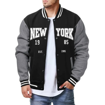 Spring and Autumn Outdoor Running Fitness Sports Leisure Baseball Jacket Lightweight Breathable Comfortable Casual Trendy Jacket