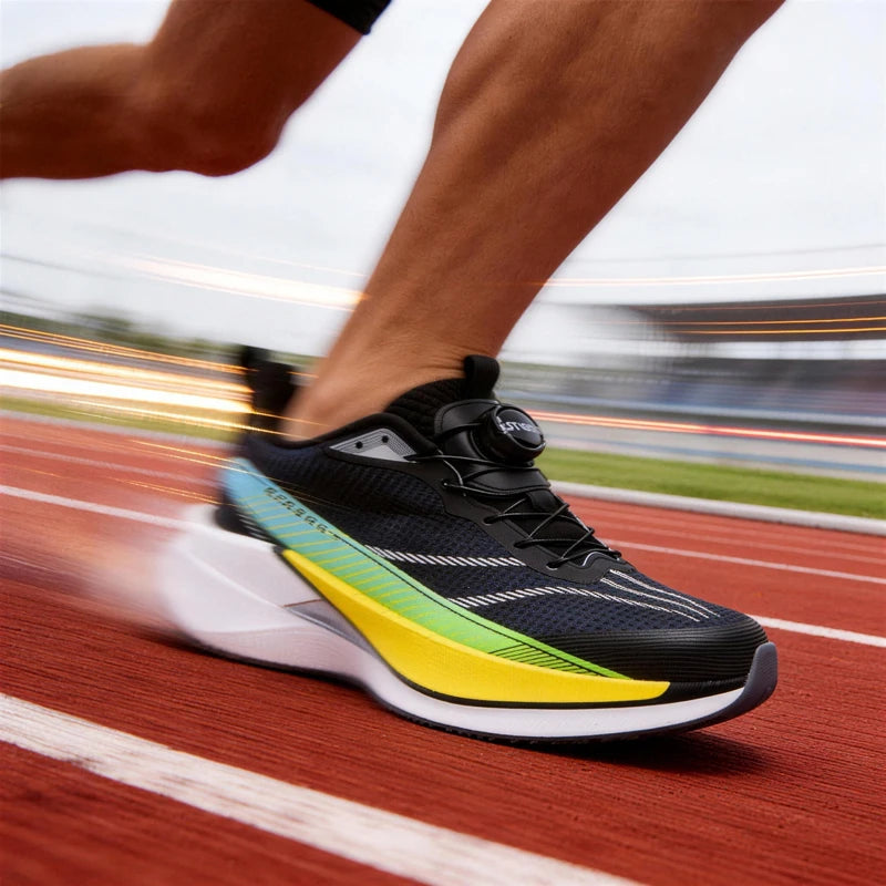 Sneakers﻿ Men Sports Carbon Board Speciality Breathable Lightweight Women's Comfortable Athletic Nonskid Marathon Running Shoe