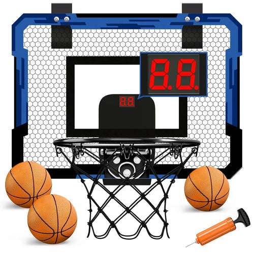 Ring Basketball Hoop Wall-mounted Indoor Training Home Kids Basketball Toy Mini Basketball Hoop Set For Kids Outdoor Games