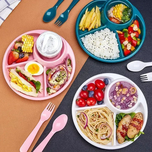 Plate Dish Bariatric Portion Meal Food Diet Planning Weight Plates Divided Nutrition Loss Lose Serving Snacks Compartment Tool