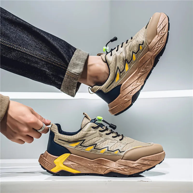 Original Men's Athletics Shoes Thick Sole Non-slip Running Sports Shoes Outdoor Versatile Casual Shoes for Men Zapatos De Hombre