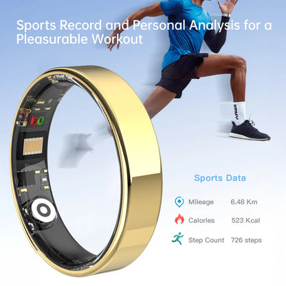 2026 New Health Smart Ring 5ATM Waterproof Heart Rate/Sleep Monitoring Fitness Tracker Wireless Call  for Men Women Gift Choice