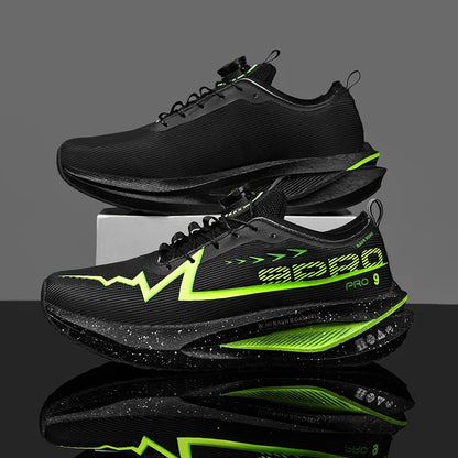 Men Running Shoes Carbon Board Speciality Sports Breathable Lightweight Women's Comfortable Athletic Nonskid Marathon Sneakers