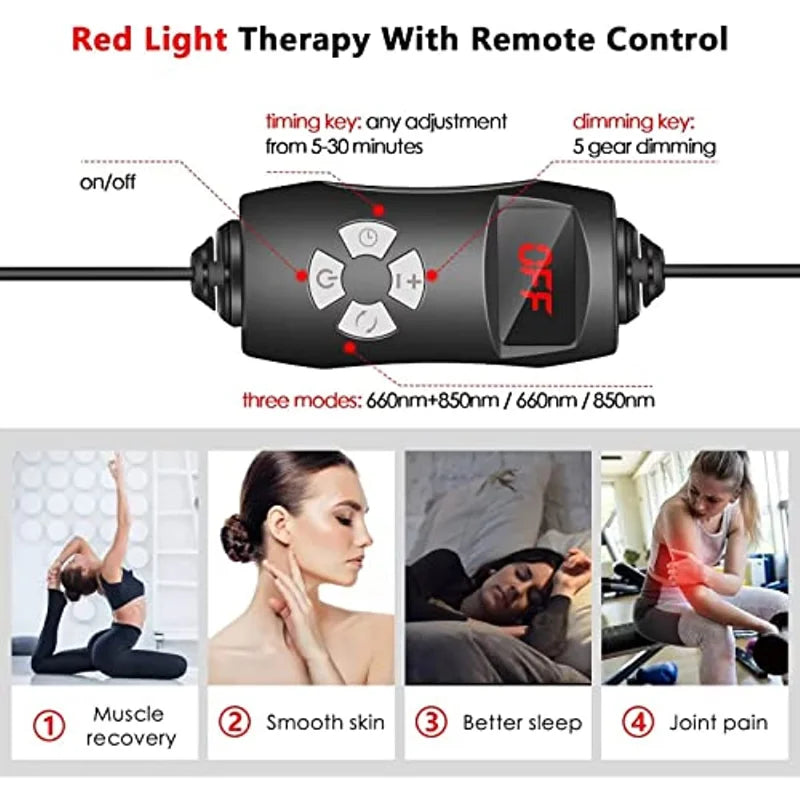 Red Light Lamp For Full Body - Fitmora™