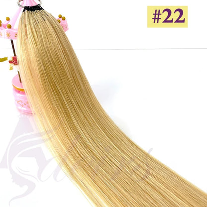 ADEIRS New Feather hair extensions 100% Human Hair Real Natural Hair Comfortable and Invisible Black Brown Blonde Straight