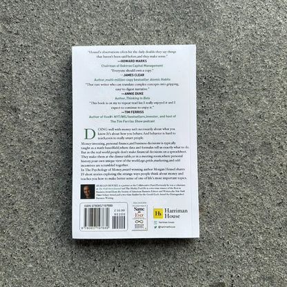 -The Psychology of Money Books for Adults, Timeless Lessons on Wealth, Greed Happiness Business Books..