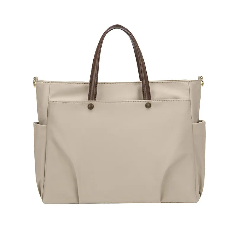Laptop Bag Women's Shoulder Portable Large-capacity Briefcase Shoulder Crossbody Tote 15.6-inch Inner Sleeve Bag