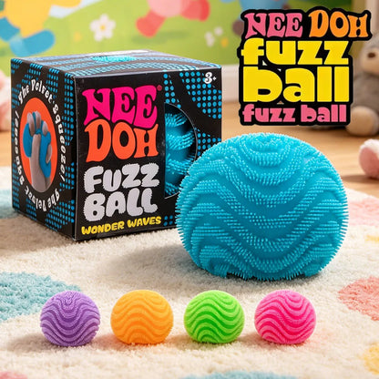 Nee Doh Fuzz Ball Blind Box Series Desktop Ornament Stress Relief Toys Suitable For People Under Pressure Fun Soft Stress Ball