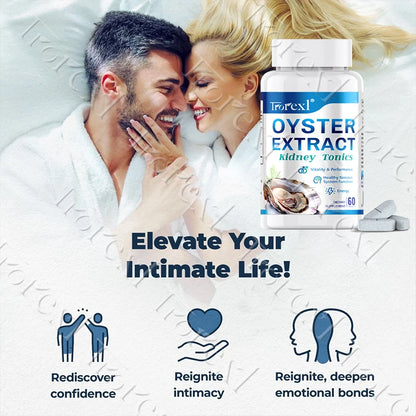 Oyster Extract Tablets Supports Energy Vigorizante and Wellness, Male Health Enhancing Supplement