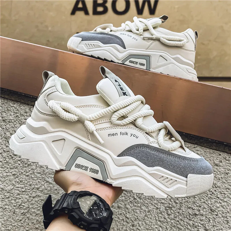 Men's Sports Casual Shoes - Comfortable Trendy for Hiking Training Skateboarding