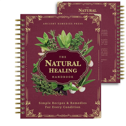 Human Health Guide Book Plant Theme Eating Recipe Spiral Binding Natural Book for Women Men Family Adult Elderly Chef Study