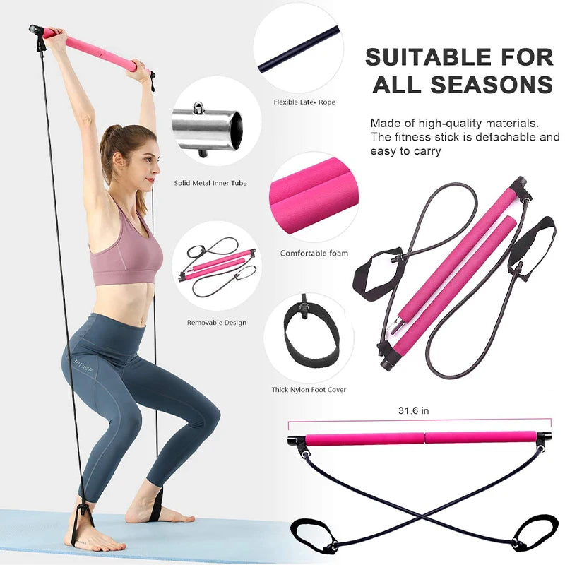 Multifunctional Pilates Bar Set - Fitmora™