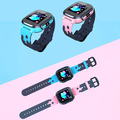 Kids Smartwatch Kids Smartwatch LBS Intelligent Watch with Flashlights Anti Lost Voice Chat for Boys Girls Birthday Gifts