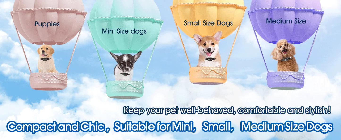 GPS Dog Wireless Fence Coverage Range 49-6561 Feet IP67 Waterproof Adjustable Training Modes GPS Positioning Outdoor Use Only