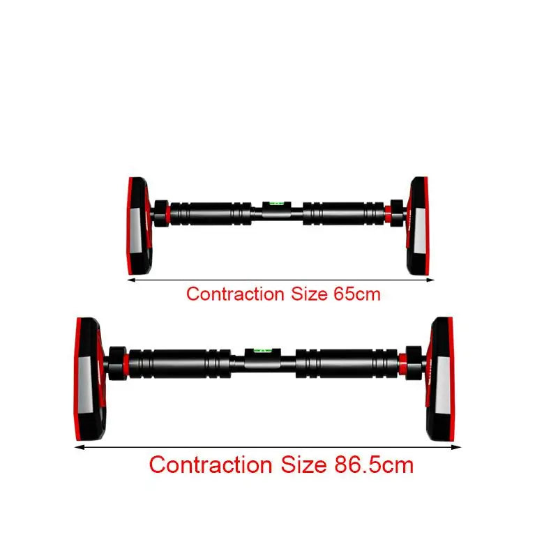 Home Gym Pull-Up Bars Training Horizontal Bar Non-Slip Telescopic Chin Up Bar Fitness Training Bar Anti-Reversing Sit Up Bar