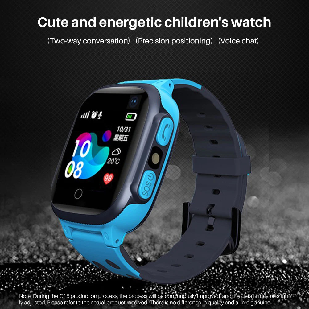 Kids Smartwatch Kids Smartwatch LBS Intelligent Watch with Flashlights Anti Lost Voice Chat for Boys Girls Birthday Gifts