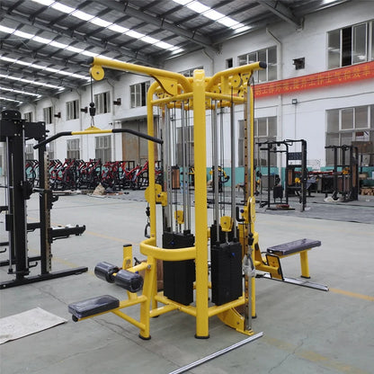 Fitness Equipment Weightlifting Gym Machine Multifunction Trainer Indoor 4 Station Machine