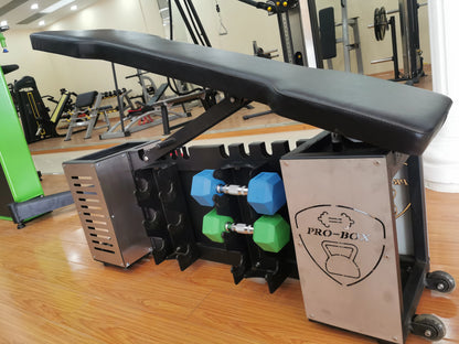 Fitness Equipment Benches with Dumbbell and Kettlebell Store