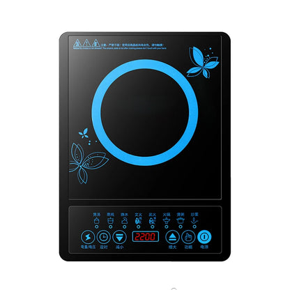 DMWD Electric Magnetic Induction Cooker Household Waterproof Small Hot Pot Heating Stove Touchpad Stir-fry Dish Cooking Oven EU
