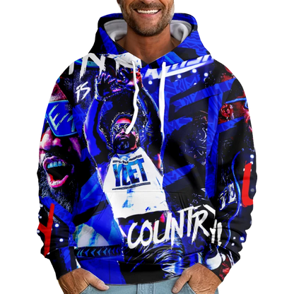 Jey Uso Yeet Hoodies Merch Hooded Women/Men Fashion Casual Streetwear Sweatshirts Clothing Fashion Hoodie Outwear