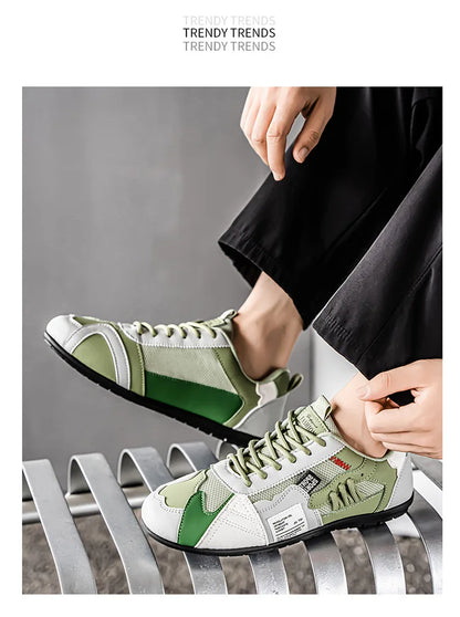 Men's Sports Shoes 2025 Autumn New Fashion Lightweight Wear-Resistant Casual Shoes Comfortable Non Slip Outdoor Running Shoes