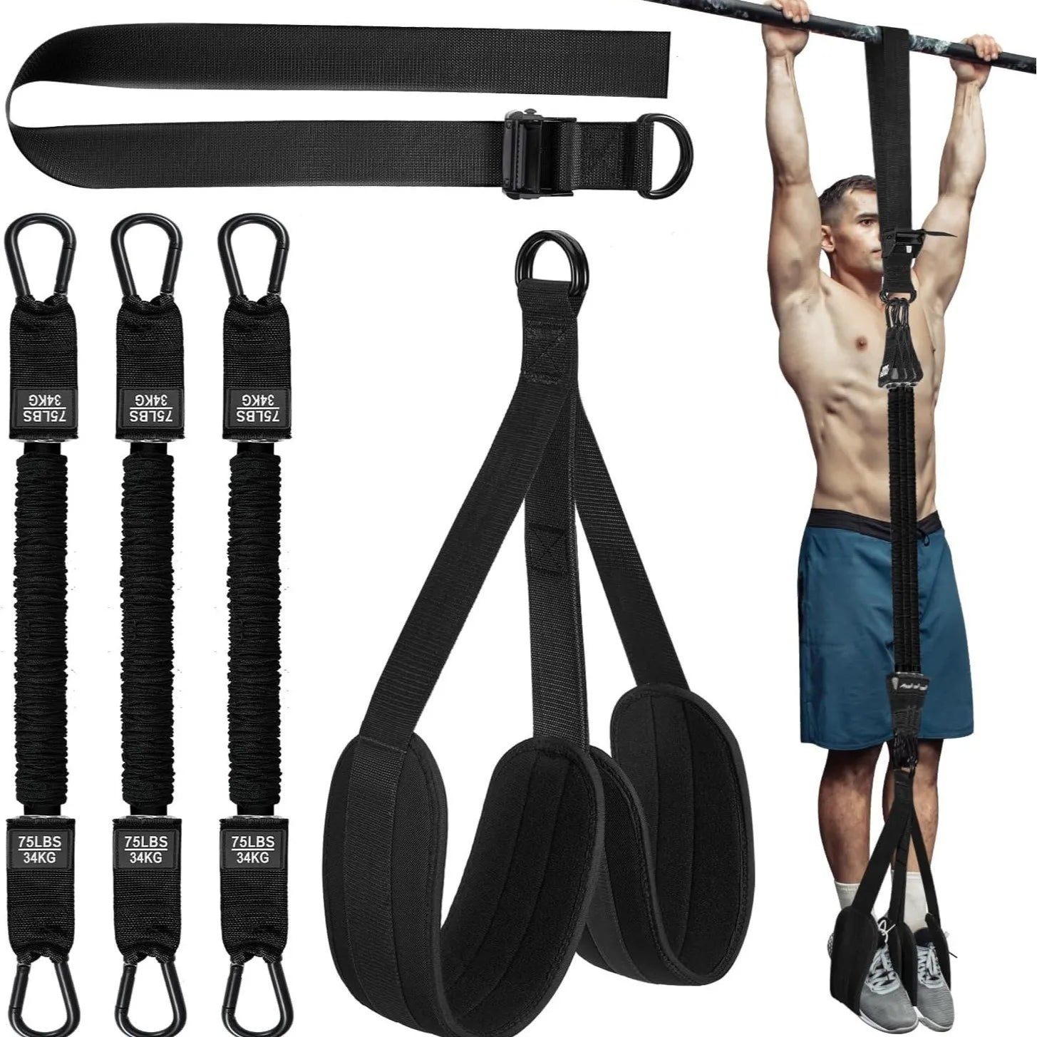 Pull-up Auxiliary Band Set - Fitmora™