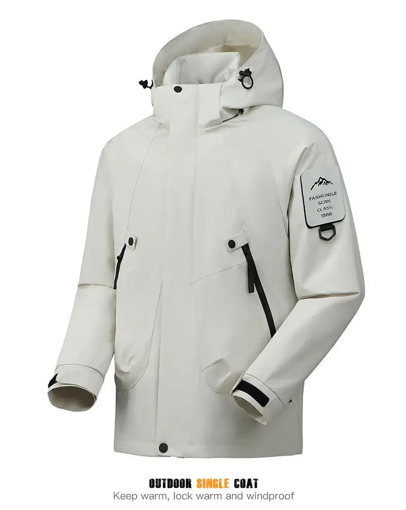 2026 Unisex Waterproof Jacket for Climbing Hiking Camping Trekking Windbreaker Men Women Outdoor Windproof Rain Coat Antifouling