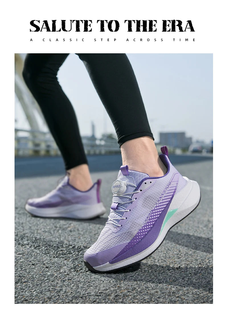 Sneakers﻿ Men Sports Carbon Board Speciality Breathable Lightweight Women's Comfortable Athletic Nonskid Marathon Running Shoe