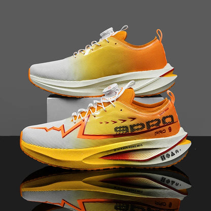 Men Running Shoes Carbon Board Speciality Sports Breathable Lightweight Women's Comfortable Athletic Nonskid Marathon Sneakers