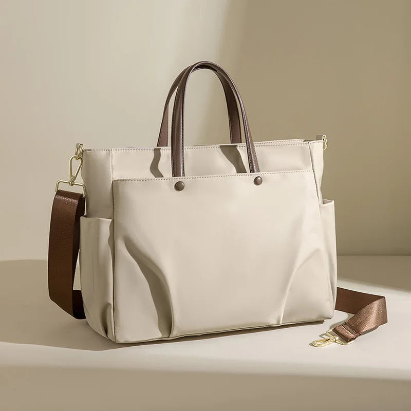 Laptop Bag Women's Shoulder Portable Large-capacity Briefcase Shoulder Crossbody Tote 15.6-inch Inner Sleeve Bag