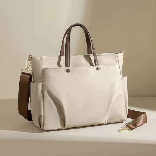 Laptop Bag Women's Shoulder Portable Large-capacity Briefcase Shoulder Crossbody Tote 15.6-inch Inner Sleeve Bag