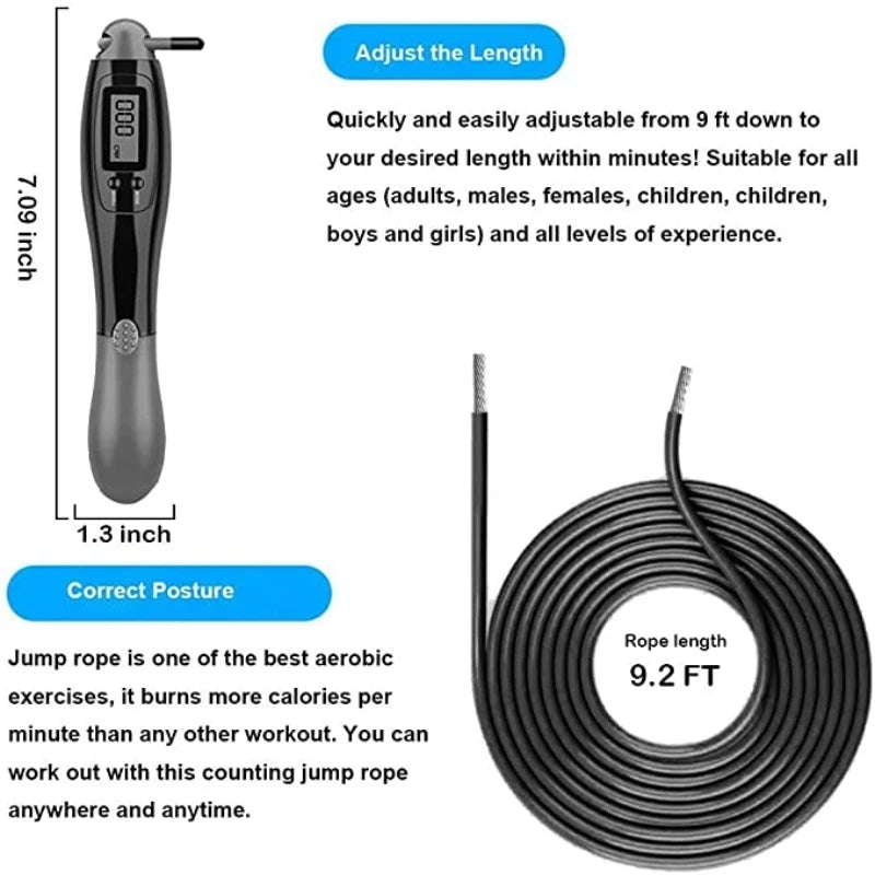 Digital Jump Rope - Fitmora™