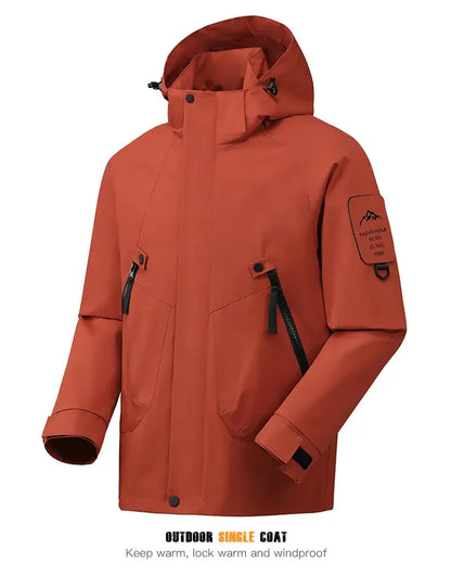 2026 Unisex Waterproof Jacket for Climbing Hiking Camping Trekking Windbreaker Men Women Outdoor Windproof Rain Coat Antifouling