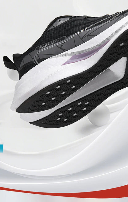 Sneakers﻿ Men Sports Carbon Board Speciality Breathable Lightweight Women's Comfortable Athletic Nonskid Marathon Running Shoe