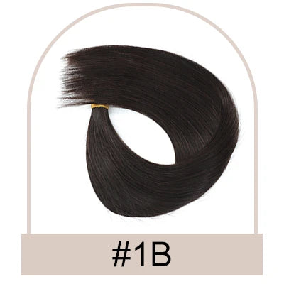 ITIP Hair Extension Human Hair for Women Straight Real Brazilian Human Hair 50 Strands Pre-bonded Highlight ITIP Hair Extensions