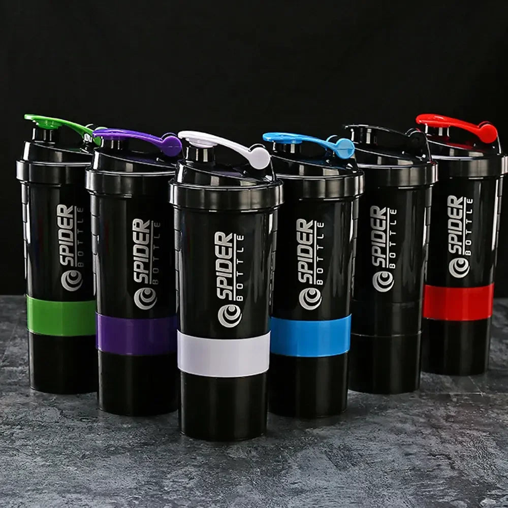 3 Layers Shaker Bottle - Fitmora™