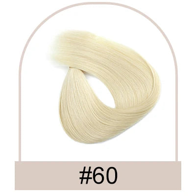 ITIP Hair Extension Human Hair for Women Straight Real Brazilian Human Hair 50 Strands Pre-bonded Highlight ITIP Hair Extensions