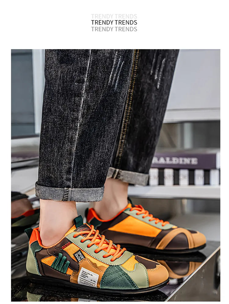 Men's Sports Shoes 2025 Autumn New Fashion Lightweight Wear-Resistant Casual Shoes Comfortable Non Slip Outdoor Running Shoes