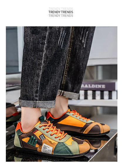 Men's Sports Shoes 2025 Autumn New Fashion Lightweight Wear-Resistant Casual Shoes Comfortable Non Slip Outdoor Running Shoes