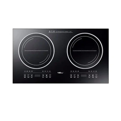 Double-Stove Induction Cooker Household Embedded Panel Cooktop Stove And Ceramic Stove Embedded Dual-Use Independent Control